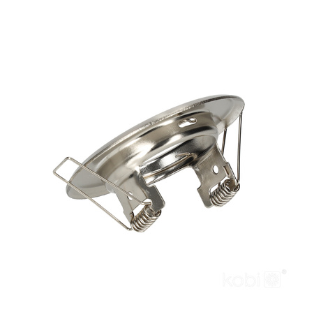 Oprawa Podtynkowa GU10 Halogenowa Wpuszczana Spot Oczko Chrom Okrągła Kobi