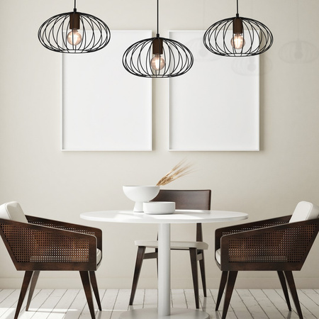 Lampa Wisząca Sufitowa MERIDIANO 3xE27 Milagro