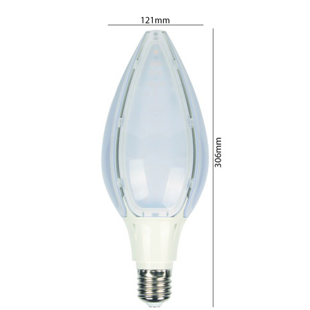 Żarówka LED Parkowa Uliczna E40/E27 80W 8000lm 4000K Rocket IP65 ECOLIGHT