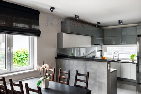 Oprawa Natynkowa Halogenowa SPOT TUBA Okrągła Ruchoma GU10 Czarna BLURRO Kanlux