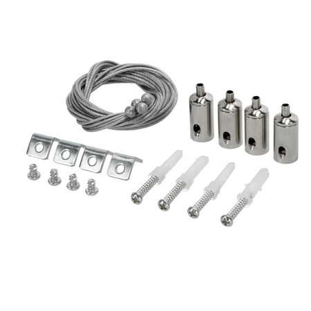 Zestaw Montażowy Linka do Zawieszenia Paneli LED Stalowa Kobi