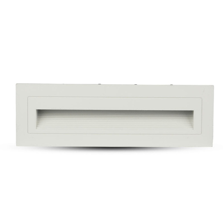 Oprawa Schodowa LED 6W 3000K Prostokątna Biała Steplight VT-856 V-TAC