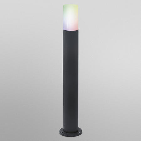 Lampa Ogrodowa LED Słupek Zewnętrzny Stojący 10W 380lm 3000K Ciepła RGBW Ściemnialna 80cm IP44 Szary SMART+ WiFi Pipe Ledvance
