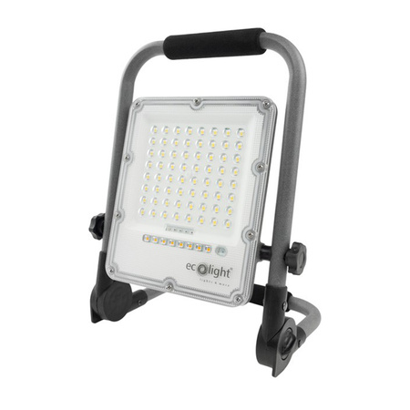 Naświetlacz LED Halogen Akumulatorowy 100W 5000K 2340lm IP65 Ecolight