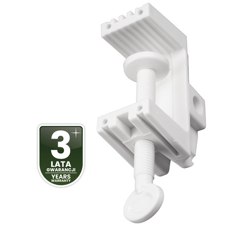 Uchwyt Do Lampek Biurkowych Zacisk Klips do Blatu Biały Lumiled