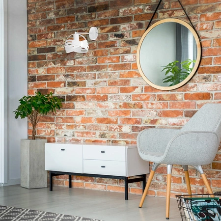 Kinkiet lampa ścienna nowoczesna biała CORONA 1x E27 MiLAGRO