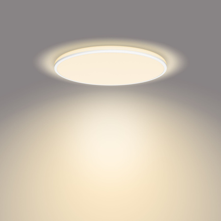 Lampa Sufitowa Plafon LED 22W 2300lm 2700K SceneSwitch Biała Ozziet Philips