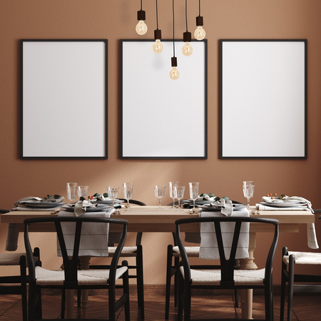 Lampa wisząca JACK 5xE27 Orzech Minimalistyczny Wygląd Drewniana Oprawa MLP4361 Milagro Drewno