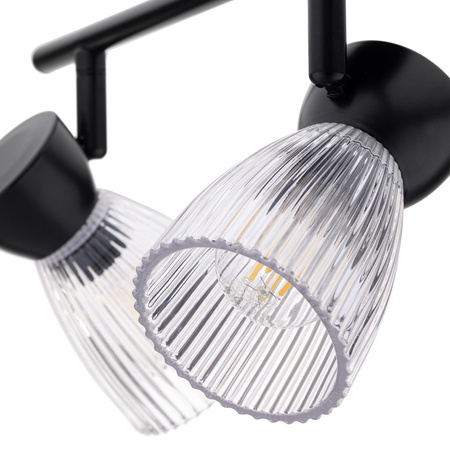 Lampa Sufitowa BEST Czarna 3xE14 Milagro