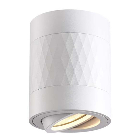 Oprawa Natynkowa SPOT Lampa Sufitowa 1x GU10 Ruchoma Biała STANLEY Videx