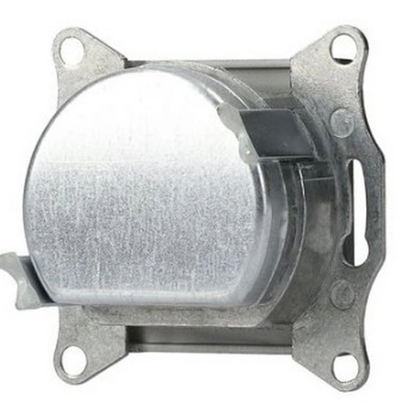 Gniazdo Antenowe TV-SAT Satelitarne Końcowe 1dB bez Ramki Asfora IP20 Antracyt