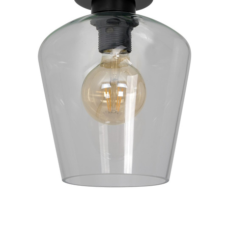 Lampa Sufitowa SANTIAGO CLEAR 1xE27 Milagro