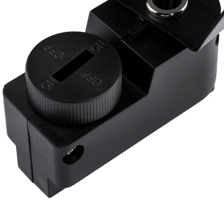 Reflektor Szynowy GU10 GOLDI Czarno-złoty do Szynoprzewodów Jednofazowych