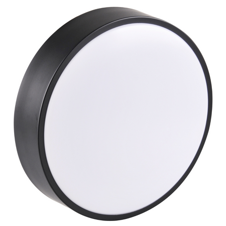 Plafon RENE 28 oprawa lampa sufitowa LED 15W GOLDLUX CZARNY 900lm 4000K