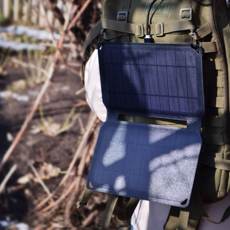 Przenośna Ładowarka Solarna Kabel USB 3w1 100cm 10W IP68 VIDEX