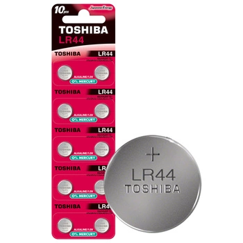 Bateria Alkaliczna Specjalistyczna TOSHIBA LR44 Blister 10szt