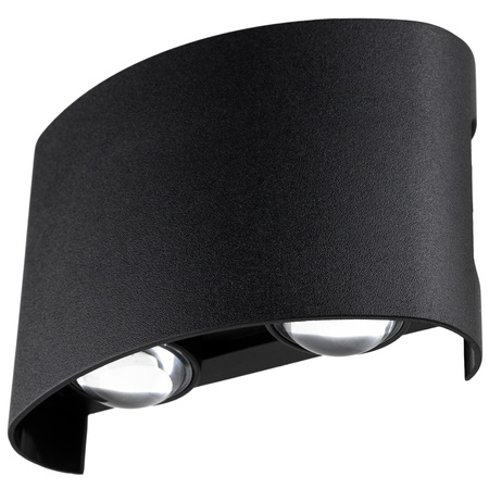 Lampa Ogrodowa Zewnętrzna Kinkiet Elewacyjny 4W LED IP54 Góra Dół UBERO LUMILED