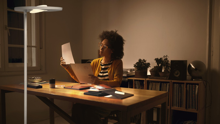 Lampa Podłogowa Stojąca LED 41W 2000lm CCT Ściemnialna Biały SMART+ WiFi Sun@Home Ledvance