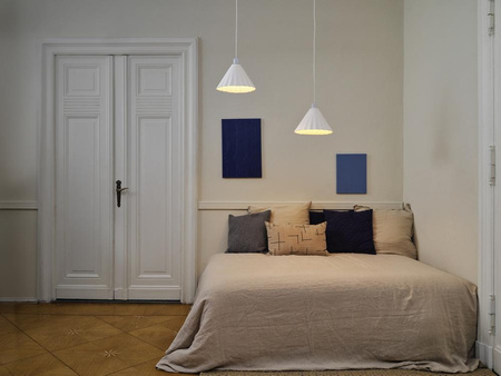 Lampa Sufitowa Wisząca Dekoracyjna E27 Zwis Biały Decor Ledvance