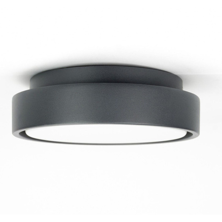 Lampa Ogrodowa Kinkiet Elewacyjny Plafon LED BENI 18W 4000K IP65 Okrągły SU-MA