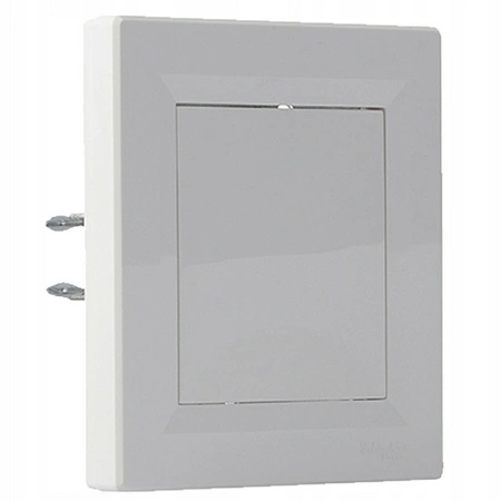 Zaślepka Biała z Ramką SCHNEIDER ASFORA