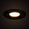 Oprawa sufitowa podtynkowa LIGLO DSO GU10/GU5.3 Okrągła Czarna Matowa KANLUX