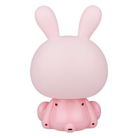 Lampka nocna dekoracyjna KRÓLIK LED 5W 5000K Różowa