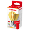 Żarówka LED E14 G45 4,5W Ciepła Filament TOSHIBA
