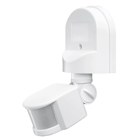 Czujnik Ruchu i Zmierzchu Światła Zewnętrzny 1200W Biały IP44 VL-SPW2W Videx