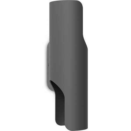 Kinkiet Ogrodowy Lampa Zewnętrzna Elewacyjna LED 4.3W 800lm 2700K Ciepła IP44 Antracyt UltraEfficient Fira Philips