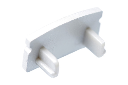 Zaślepka do profilu KM36K-S szara tworzywo sztuczne