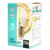 Żarówka LED E27 G45 1,3W 55lm 2700K Ciepła 360° Filament KOBI do Girlandy