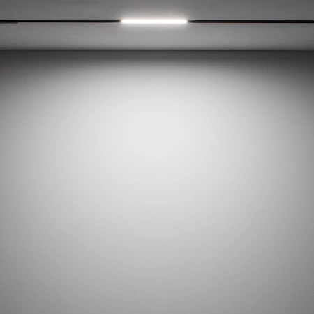 Reflektor Szynowy Lampa do Szynoprzewodów 1-fazowy LED 9W 440lm 4000K Neutralna Czarny Industrialna LVM LINE 10651 Nowodvorski