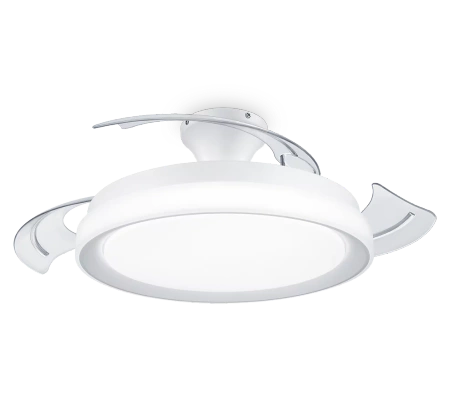 Lampa Sufitowa Plafon z Wentylatorem LED 28+35W 4500lm 2700-5500K Biała Bliss Philips