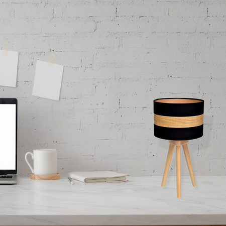 Lampa Stołowa TERRA 1xE27 Biurkowa Nocna Milagro