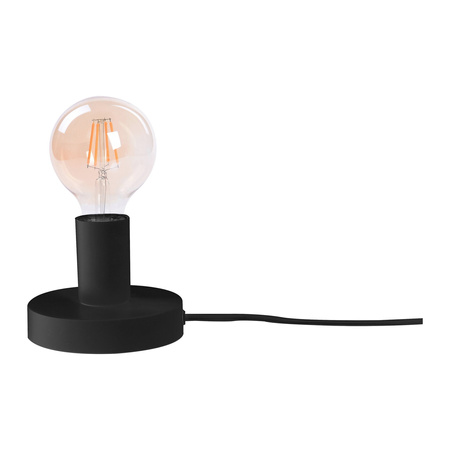 Lampa Stołowa Biurkowa Nocna Dekoracyjna E27 Czarny Industrialny Bowie 6569 Rabalux