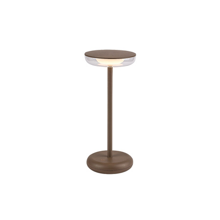Lampa Stojąca Zewnętrzna Ogrodowa 6W 60lm 3000K Ściemnialna Timer IP44 Brązowa Nowoczesna Konin Rabalux