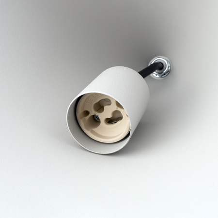 Lampa Sufitowa Wisząca GU10 Szara Nowoczesna ZENITH L 10872 Nowodvorski