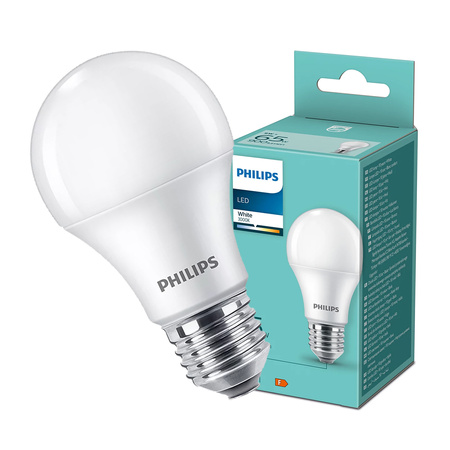 Żarówka LED E27 A60 9W = 65W 900lm 3000K Ciepła Mleczny PHILIPS 