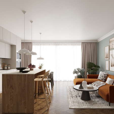 Lampa Sufitowa Wisząca Zwis E27 Okrągła Biała Skandynawska Gina Sollux