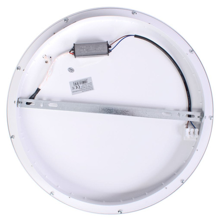 Plafon LED Lampa sufitowa Biała OHIO 24W 4000K IP20 Metal i akryl Milagro