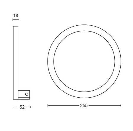 Lampa Ścienna Kinkiet LED 20W 1400lm IP20 White and Color Ambiance RGB + TW Biała Inteligentna SMART Zigbee Bluetooth Sana Philips HUE