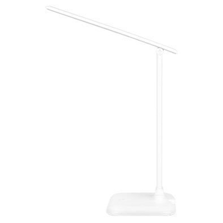 Lampka Biurkowa Stołowa Regulowana Nocna MARINA LED 9W 450lm Ściemnialna Biała MasterLED