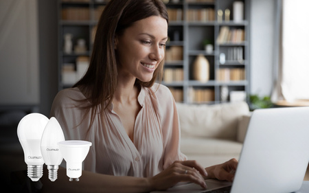 Żarówka LED E27 Kulka P45 10W = 75W 1055lm 3000K Ciepła 180° LUMILED