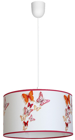 Lampa Wisząca Sufitowa BUTTERFLIES 1xE27 Milagro