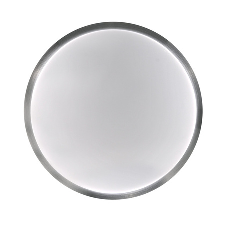 Plafon Sufitowy Oprawa Natynkowa 2x E27 Biała Srebrna Benedykt Sanico Goldlux