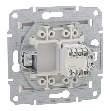 Gniazdo Komputerowe RJ45 kat. 5e UTP bez Ramki Białe SCHNEIDER ASFORA
