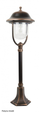 Lampa Ogrodowa Zewnętrzna Stojąca SŁUPEK Prince K 5002/3/O E27 87cm Su-Ma