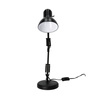 Lampka Biurkowa Oprawa Stołowa Regulowana E27 Czarna Auriq Kobi