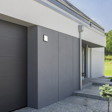 Lampa Ogrodowa LED Kinkiet Elewacyjny ONTARIO 8W 4000K IP65 Kwadratowa Biała Antracyt RABALUX